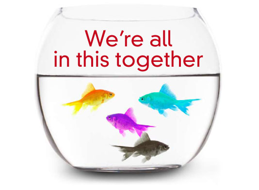 We're all in this together!